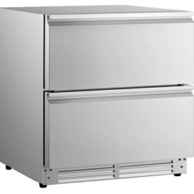 Extra Wide Outdoor Beverage Cooler – 182L Double Drawer (BTC-90D)