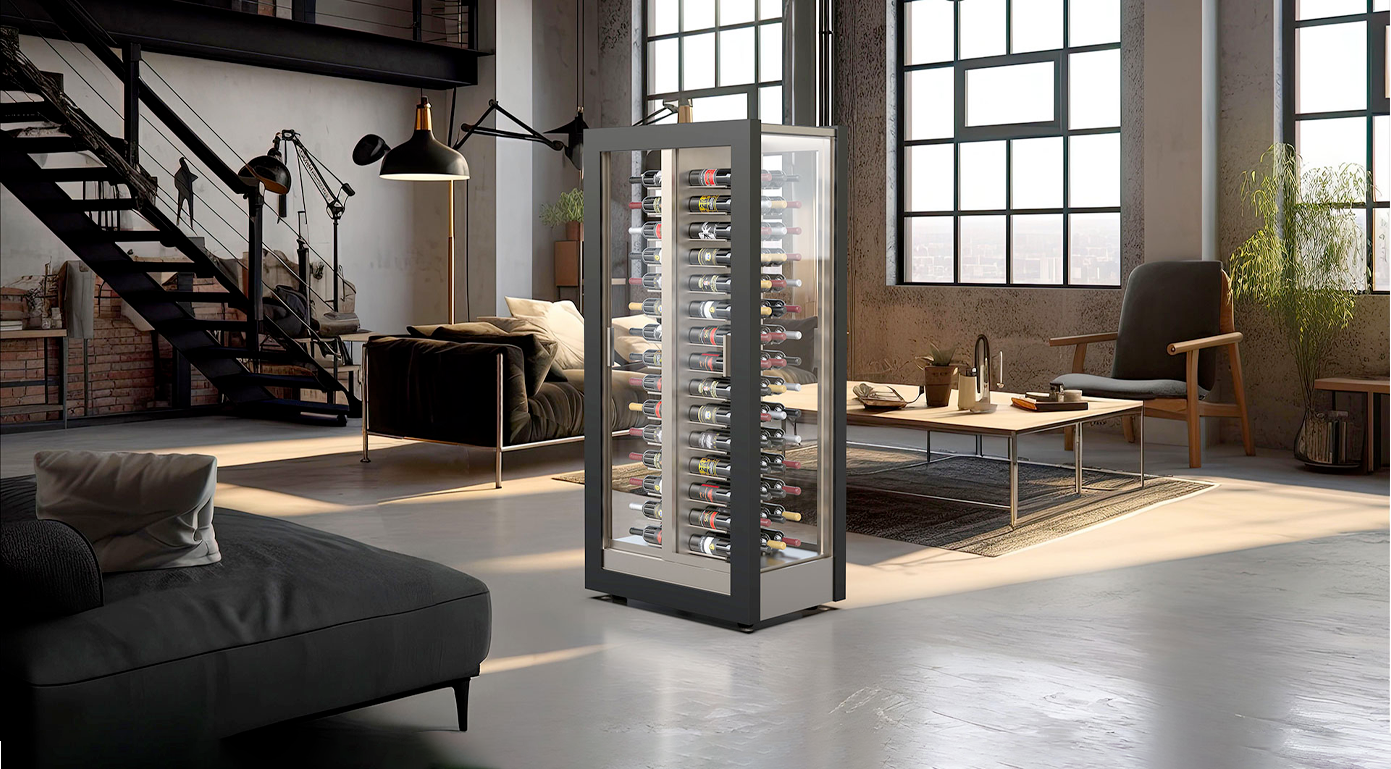 Della Marta Teca Wine Cabinet