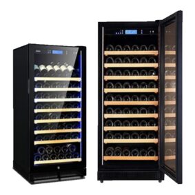 Wine Cabinet Single Zone 75 Bottles – BartechCo freestanding wine cooler